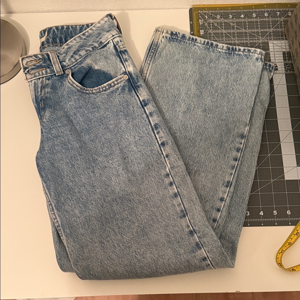 Levi's Light Blue Flare & Wide Leg Jeans